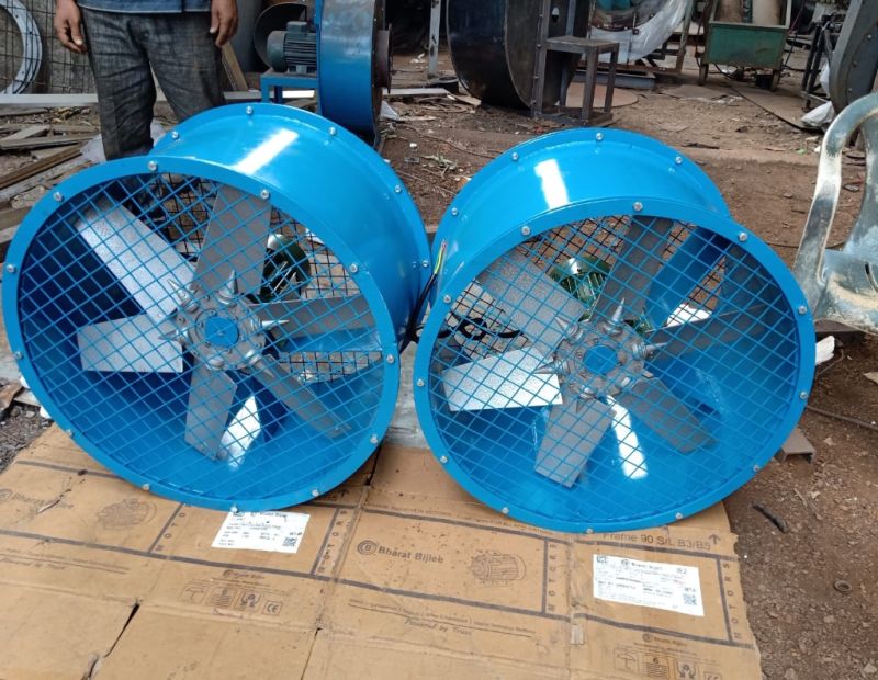 380V Direct drive Tube Axial Flow Fan, for Hotel, Restaurant, Industrial, Power Source : 425v