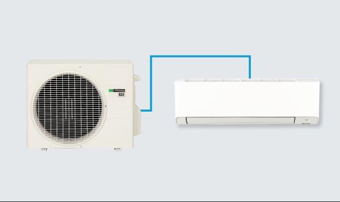 Split Air Conditioner, for Self Diagnosis, Smart Ready, Comfort Sleep, Compressor Type : Rotary