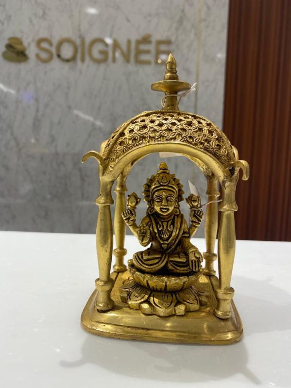 Brass Laxmi Statue