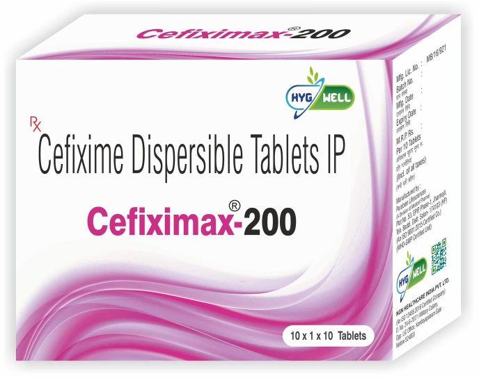 Cefiximax Cefixime Tablets, For Pharmaceuticals, Clinical, Personal, Hospital, Certification : Gmp