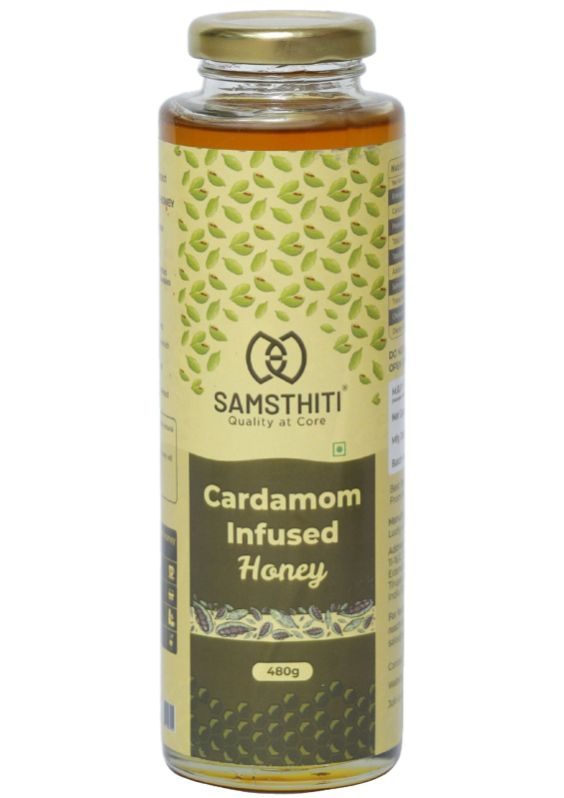Cardamom Infused Honey
