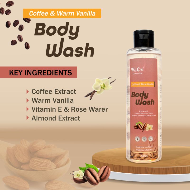 Coffee & Warn Vanilla Body Wash