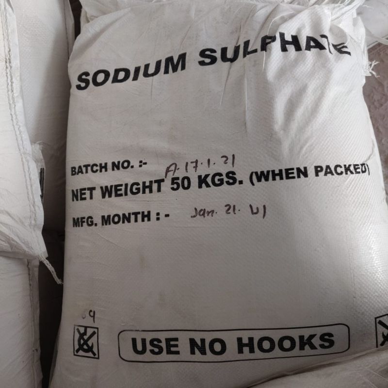 Indofil Sodium Sulphate Powder, for Industrial, Purity : 99%