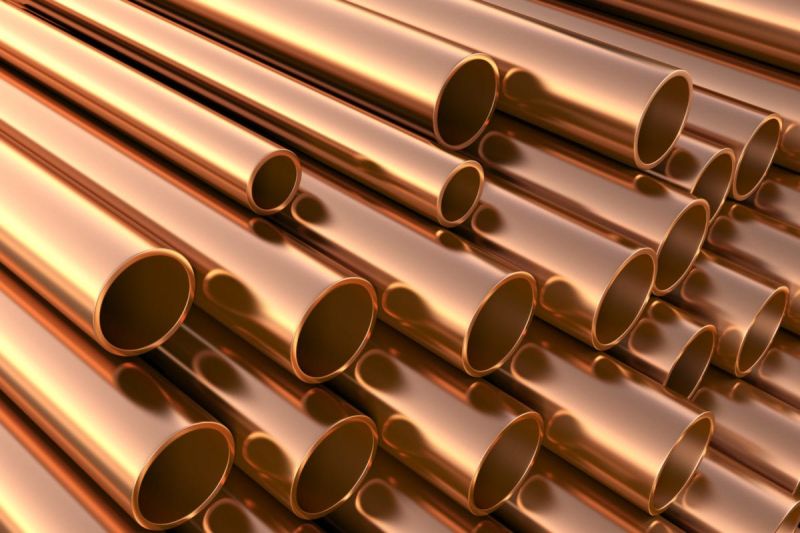 copper pipes