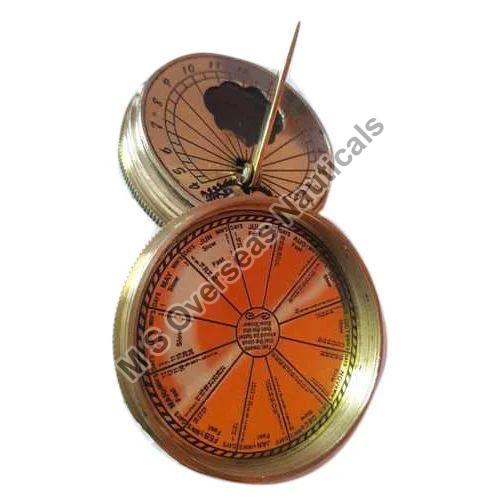 Analog Brass Poem Compass