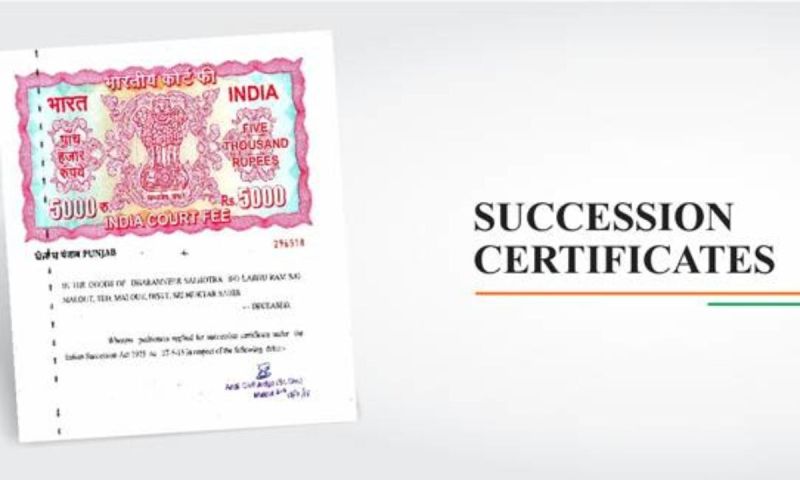 Legal Succession Certification Service