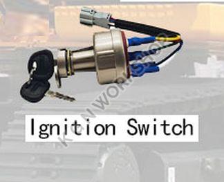 Excavator Ignition Switch