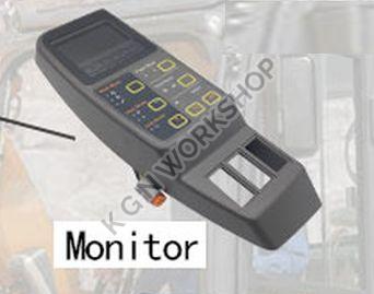 Polished Metal Excavator Monitor, Color : Black