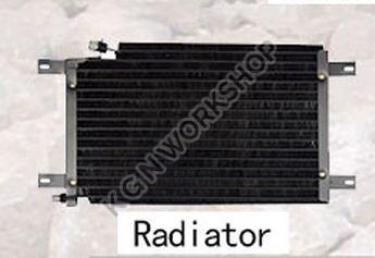 Black Hydraulic Metal Excavator Radiator, for Industrial, Automatic Grade : Manual