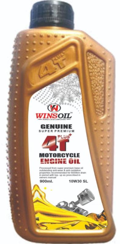 Winsoil 4T Plus Motorcycle Engine Oil, Packaging Type : Plastic Can