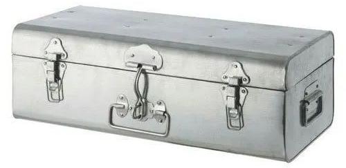 Plain 44X33 Inch Steel Trunk, Feature : Accurate Dimension, Attractive Designs, Quality Tested