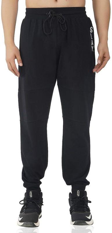 Men Terry Lycra Track Pant, Size : All Size