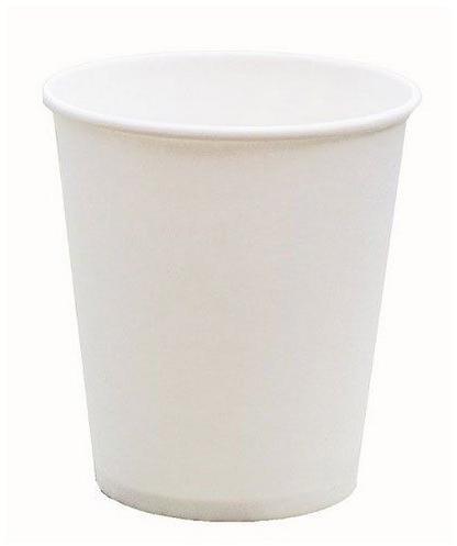 White Round 250ml Plain Paper Cup