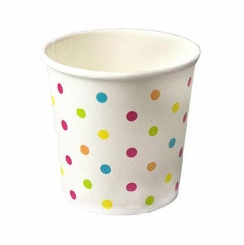White Round 75ml Printed Paper Cup
