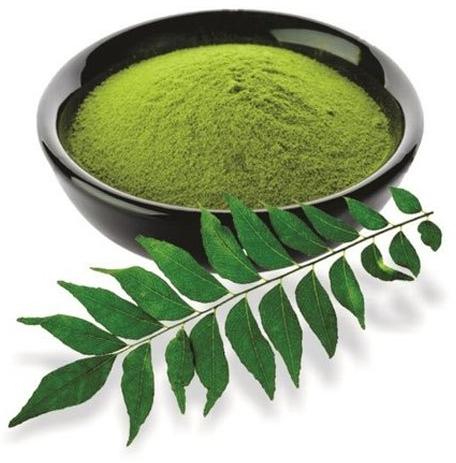 Green Curry Leaves Powder, For Medicines, Cooking, Style : Dried