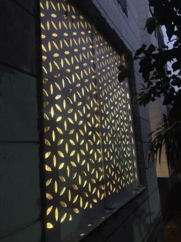 Polished Decorative GRC Screen, for Construction, Pattern : Carved