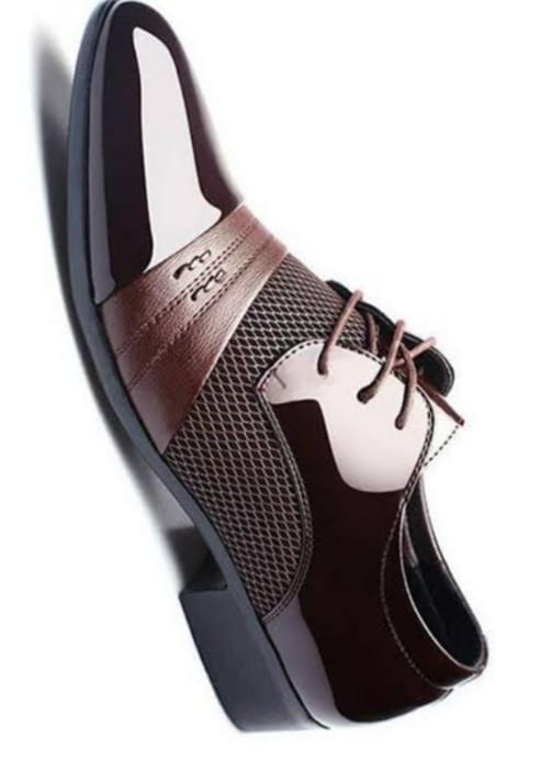 Rexine Mens Designer Formal Shoes, Insole Material : PU Leather