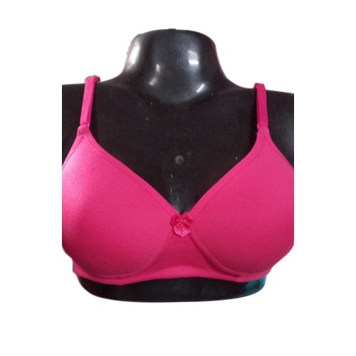 Non-Padded Ladies Plain Red Cotton Bra, Size: 28 at Rs 40/piece in New Delhi
