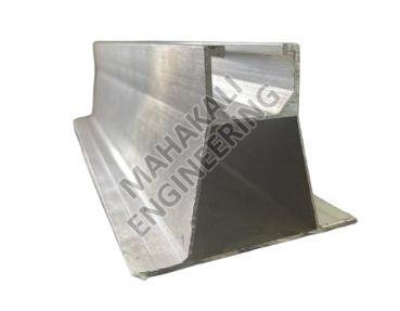 Silver Flat Bottomed 60mm Aluminium Mono Rail, Length : 300 Mm(regular), Etc.
