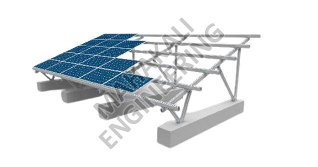 Silver Polished Aluminium Adjustable Tilt Table, for Solar Panel System, Pattern : Plain