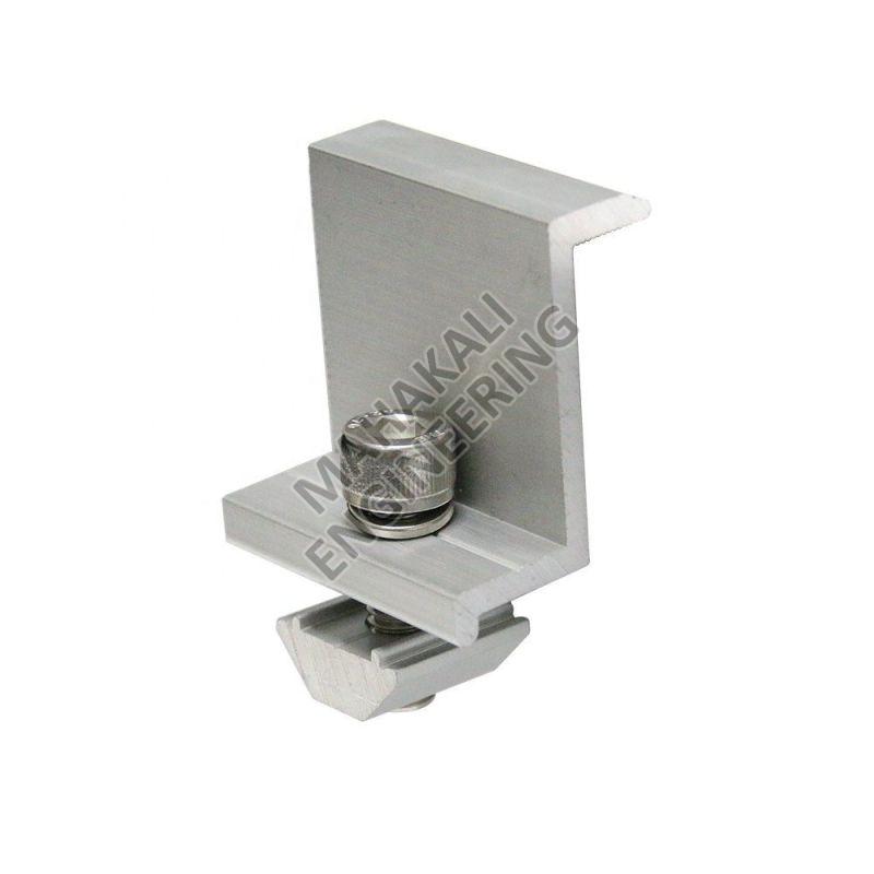 Polished Aluminium Solar Panel End Clamp