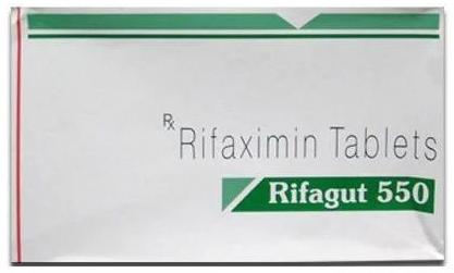 Rifagut 550mg Tablet, for Hospital, Clinical Personal, Packaging Type : Blister