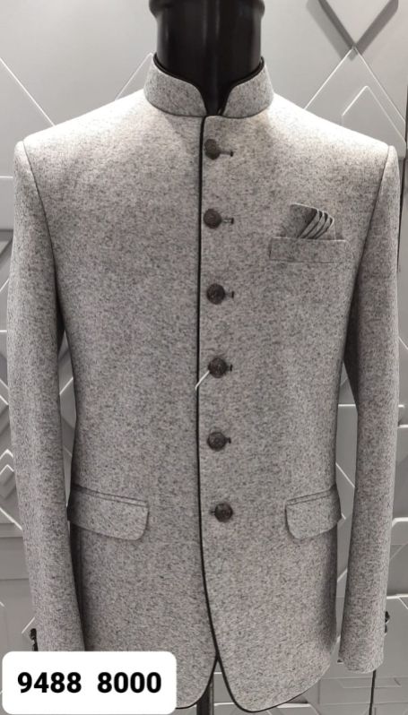 Grey Jodhpuri Suit