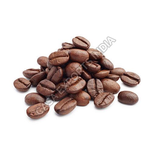 Common Brown Coffee Beans, for Beverage, Purity : 100%