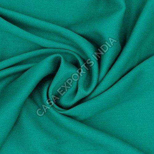 Plain Rayon Fabrics, for Garments, Color : Green