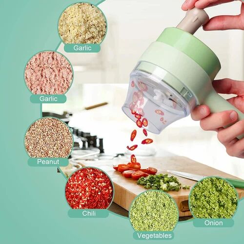 Plastic Vegetable Cutter, Color : Green