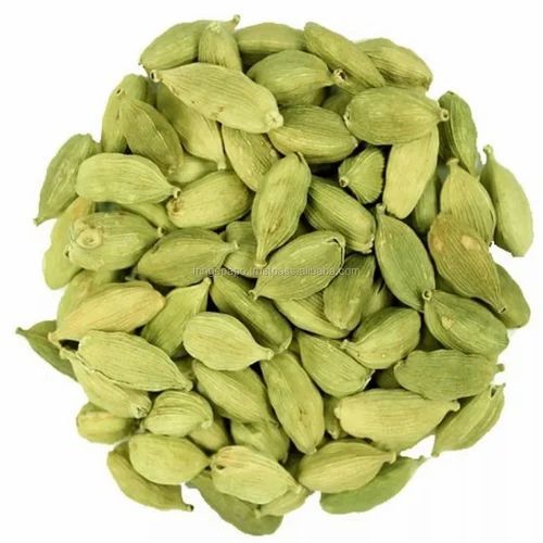 Unpolished Organic green cardamom, Certification : FSSAI Certified