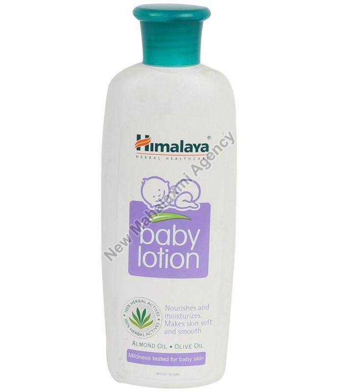 White Liquid 200 ml Himalaya Baby Lotion, Packaging Type : Plastic Bottle