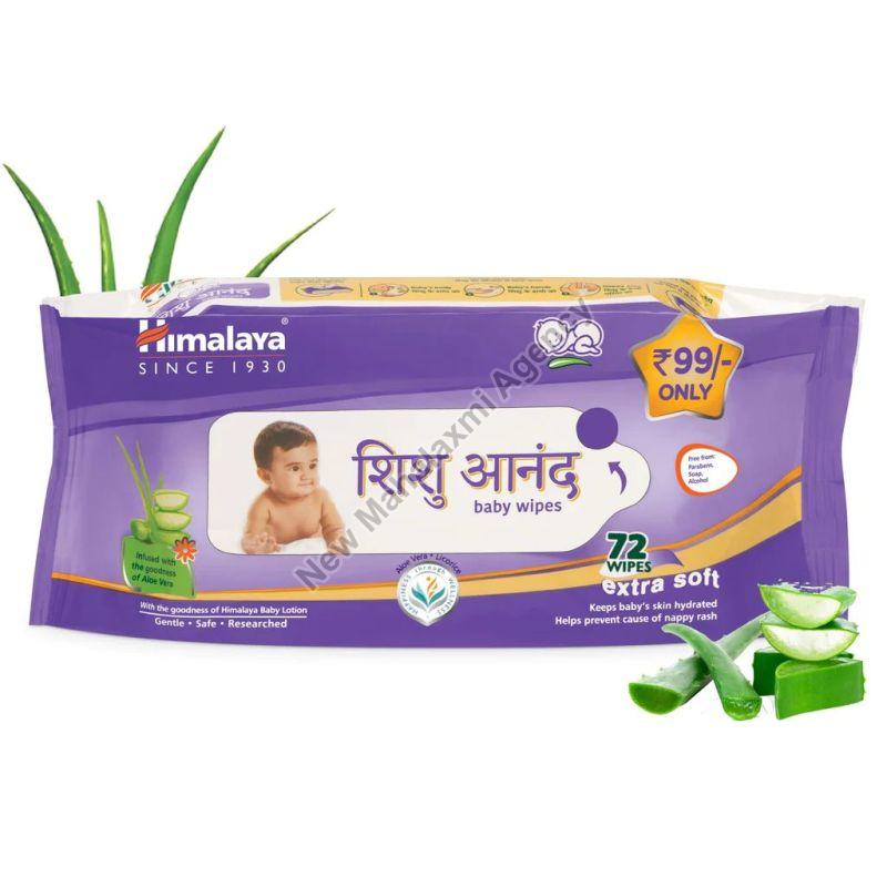Himalaya Shishu Anand Baby Wipes, Packaging Type : Plastic Packet