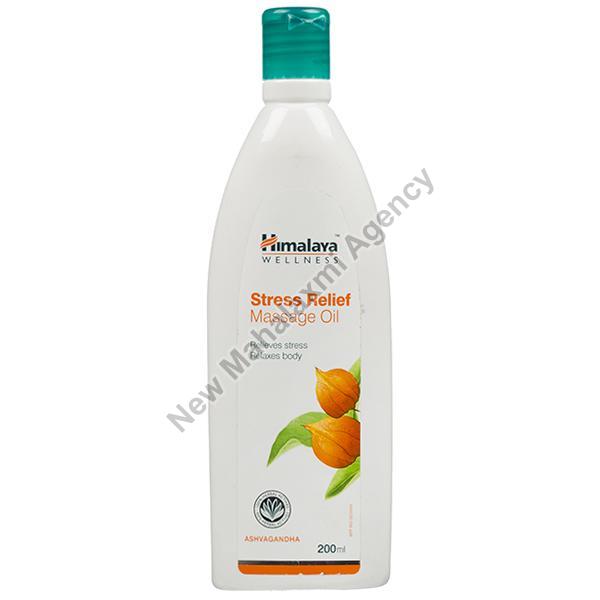 Himalaya Stress Relief Massage Oil, Packaging Type : Bottle