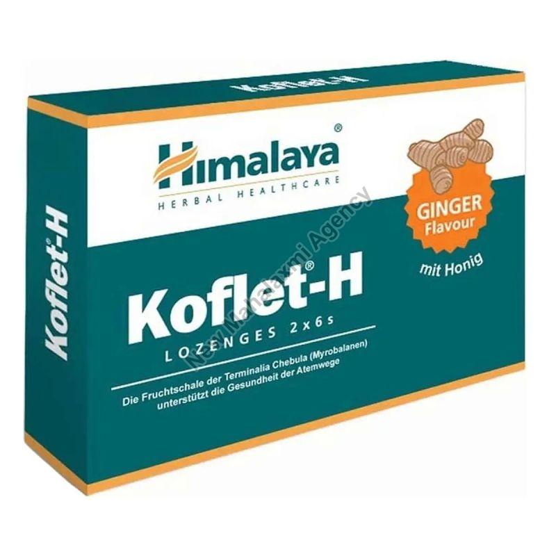 Himalaya Koflet-H Ginger Tablet, Packaging Type : Wrapper