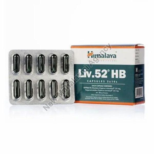 Himalaya Tablets Liv.52 HB Capsule, for Liver support supplement, Packaging Type : Strip