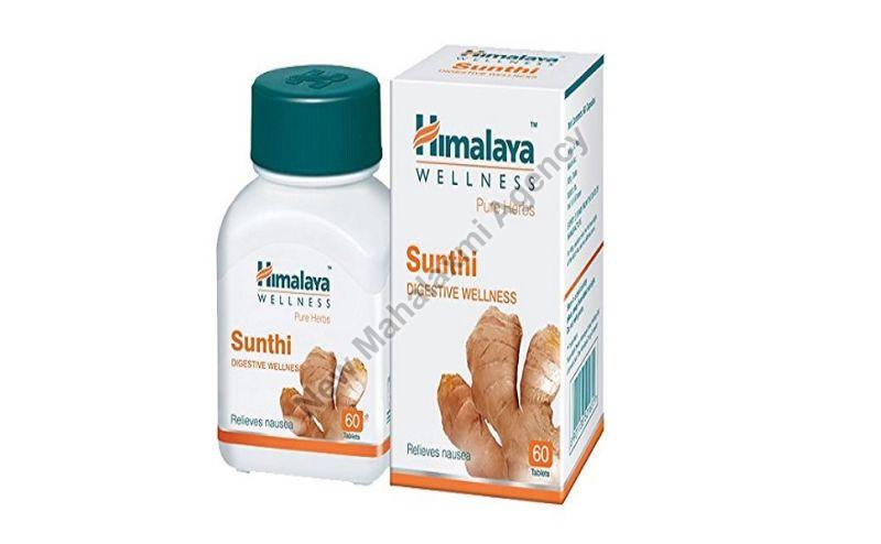 Himalaya Sunthi Tablets, Packaging Type : Bottles