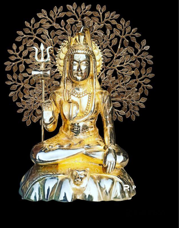 Jp art industries brass tree shiva statue, for Home/temple