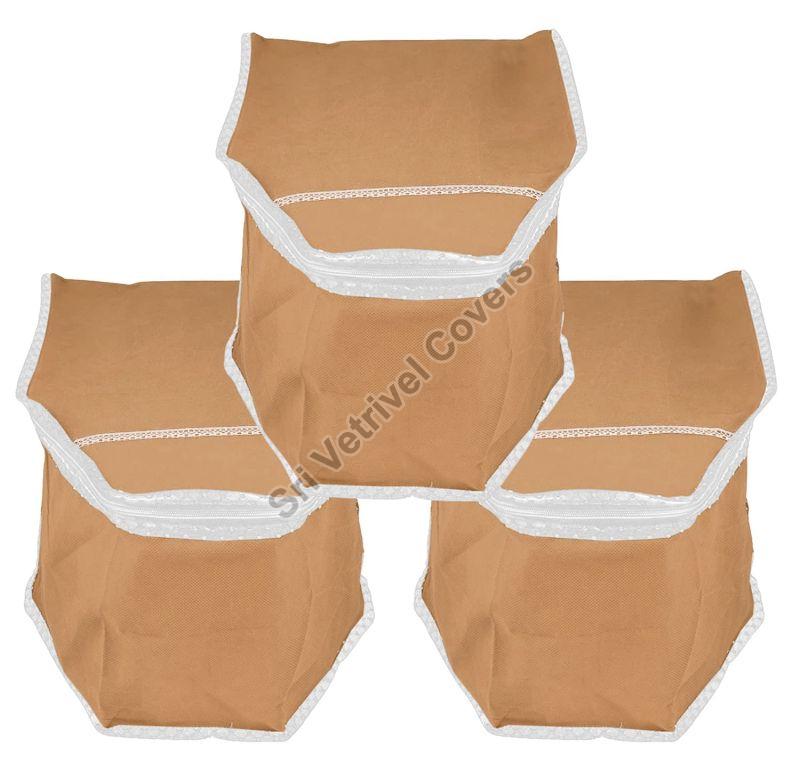 Brown Textile Kraft Paper Packaging Covers