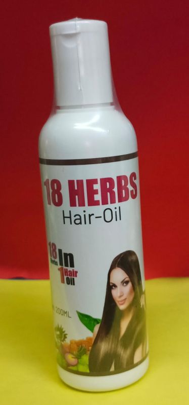 18 Herbs Hair Oil, Purity : 100%