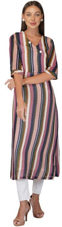 Ladies Stripe Kurti