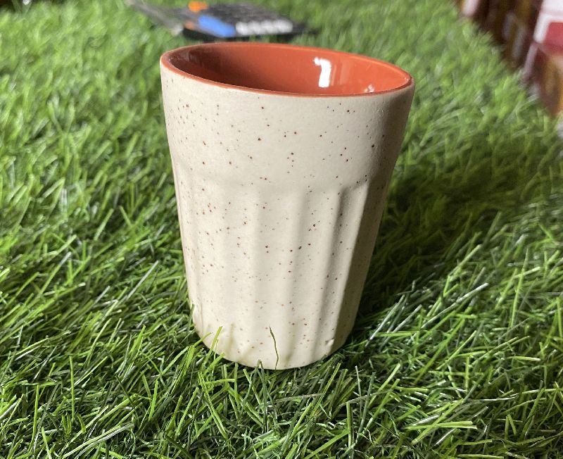 Ceramic Tea Glass, Size : Standard
