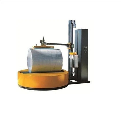 Mild Steel Reel Stretch Wrapping Machine, Power : 3 HP