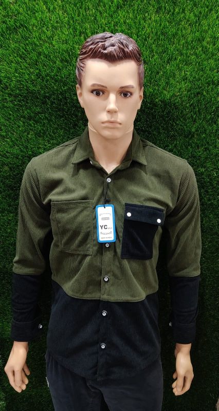 Men Corduroy Shirt