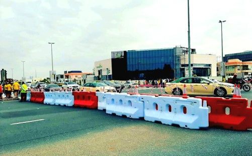 Water Filled Barriers