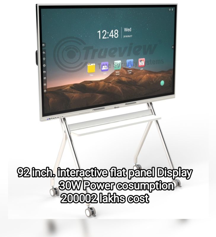 Smart flat display panel