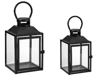 Plain Glass Hanging Garden Candle Lantern, for Outdoor, Feature : Fine Finished, Light Weight