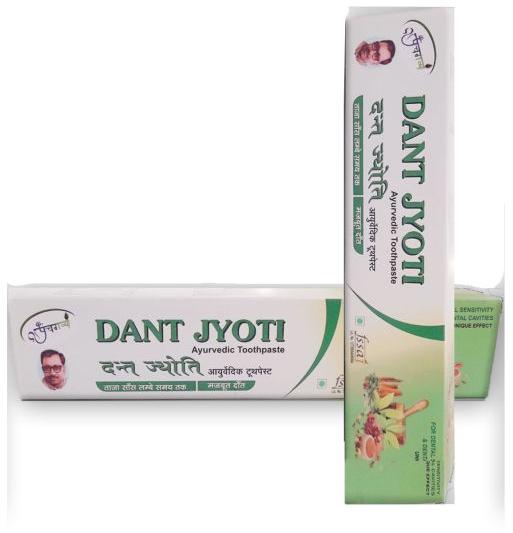 Natural 100 gm Dant Jyoti Toothpaste, for Oral Health, Teeth Cleaning