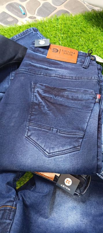 Washed Men Denim Jeans, Packaging Size : 5 Pieces Set