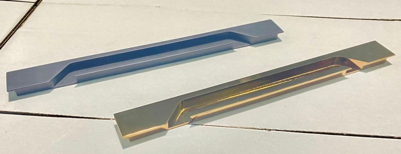 Florisa Polished Aluminium concealed handle, Grade : A1